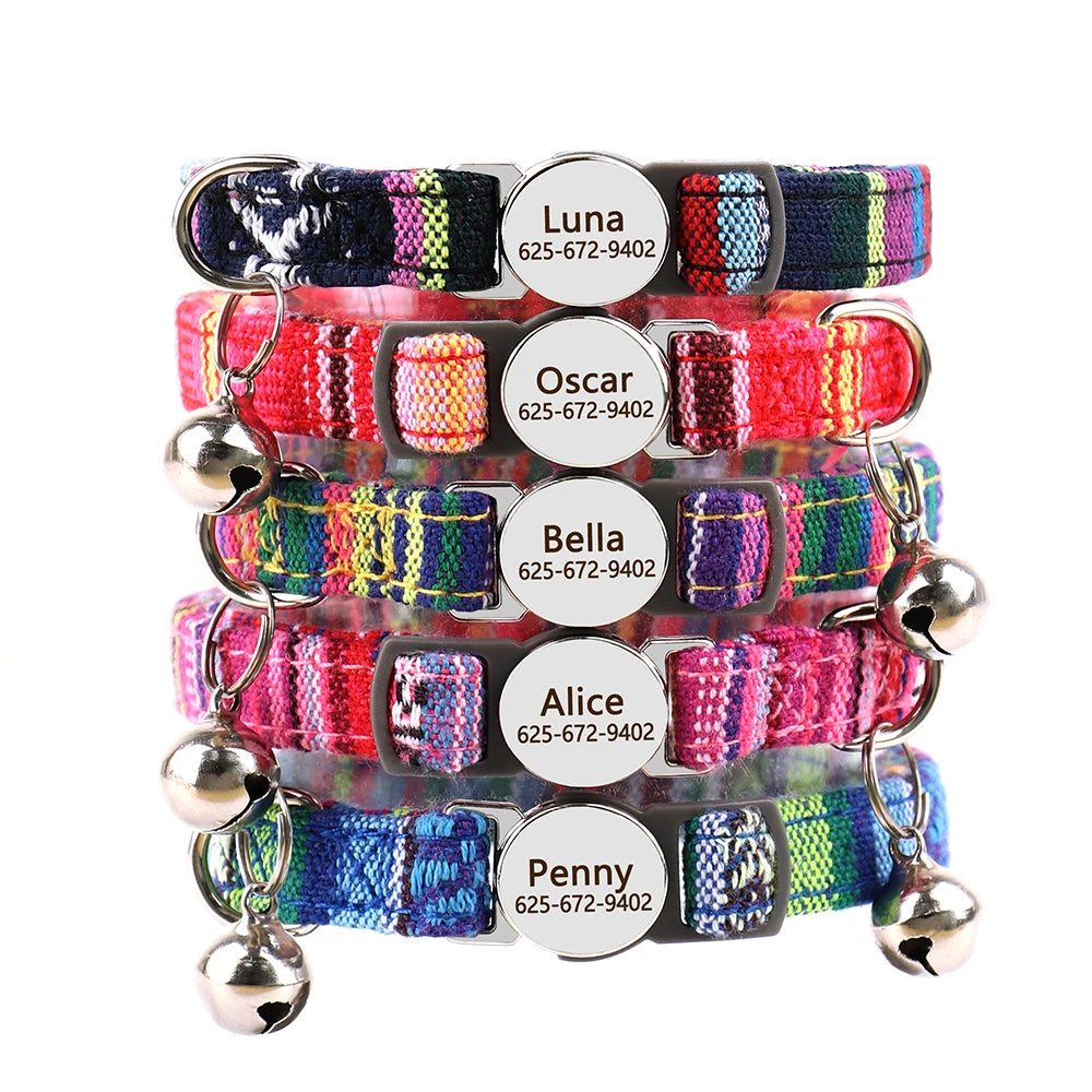 Personalized Adjustable Pet Collar