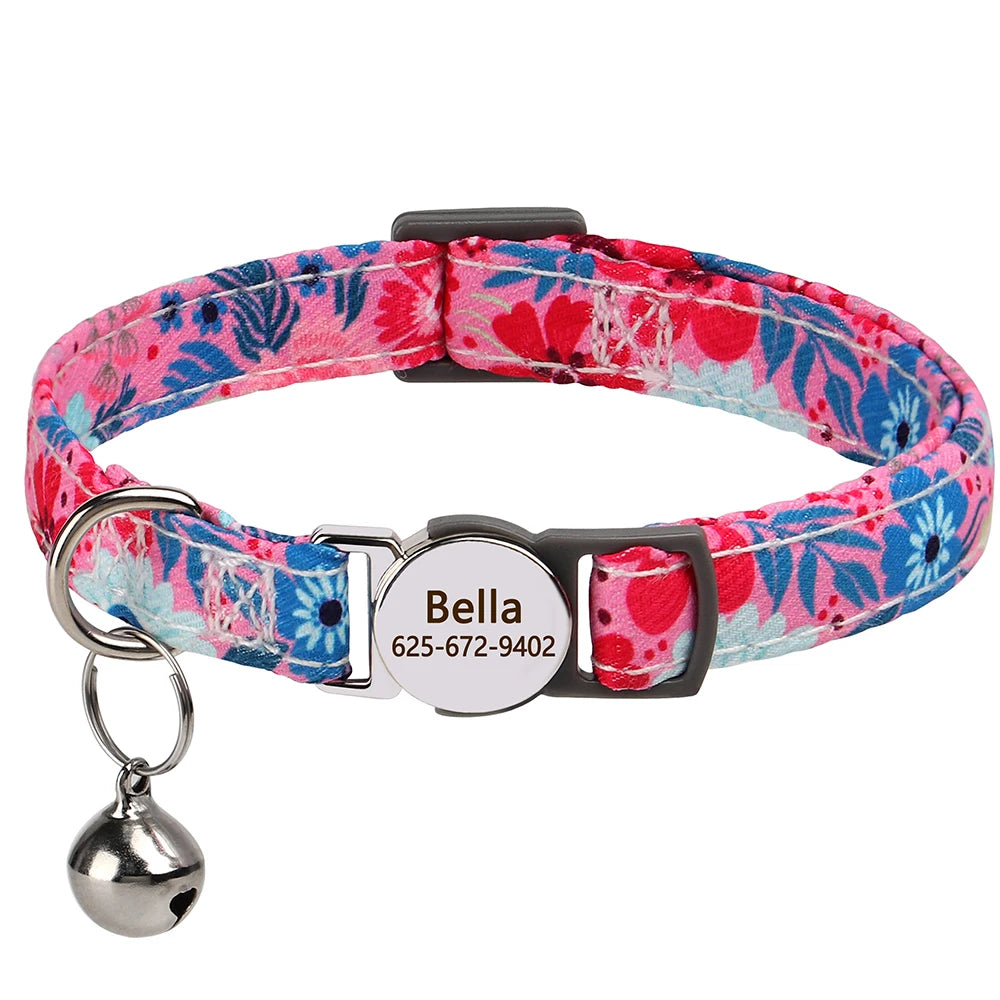 Personalized Adjustable Pet Collar