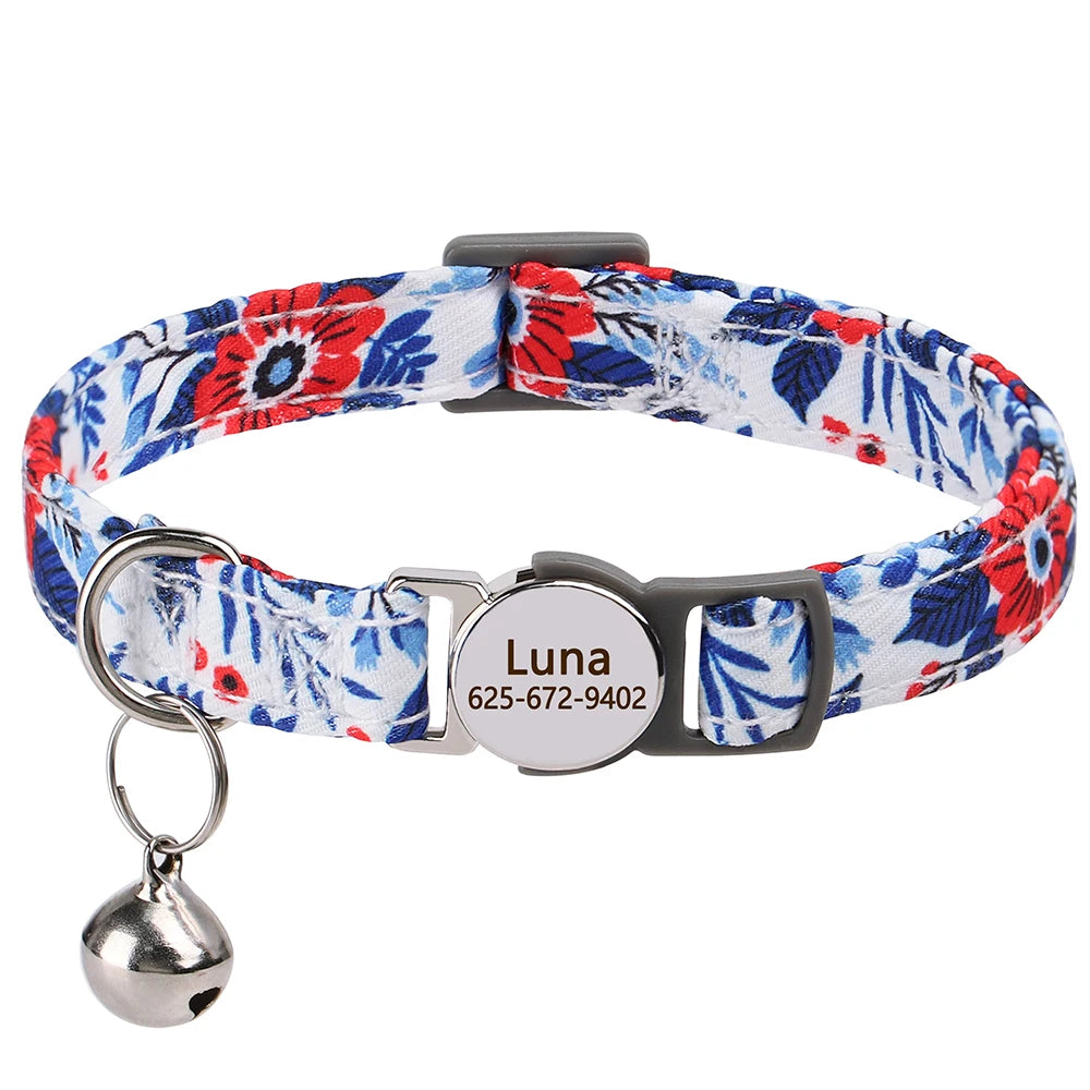 Personalized Adjustable Pet Collar
