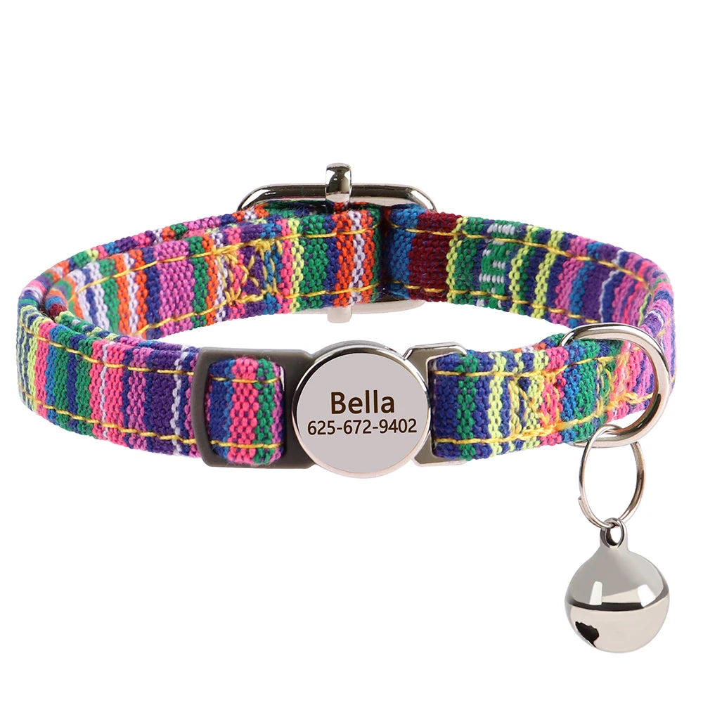 Personalized Adjustable Pet Collar