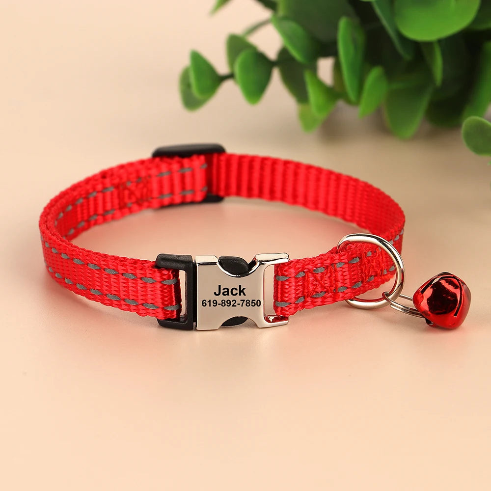Personalized Adjustable Pet Collar