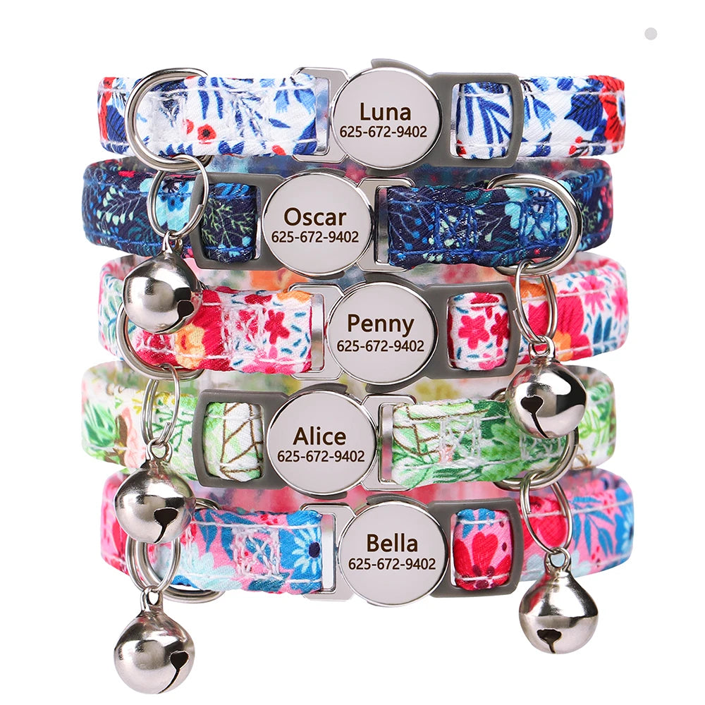 Personalized Adjustable Pet Collar