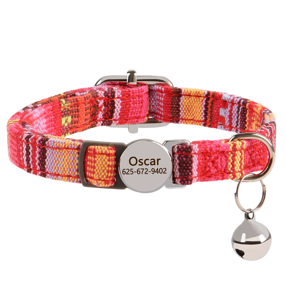 Personalized Adjustable Pet Collar