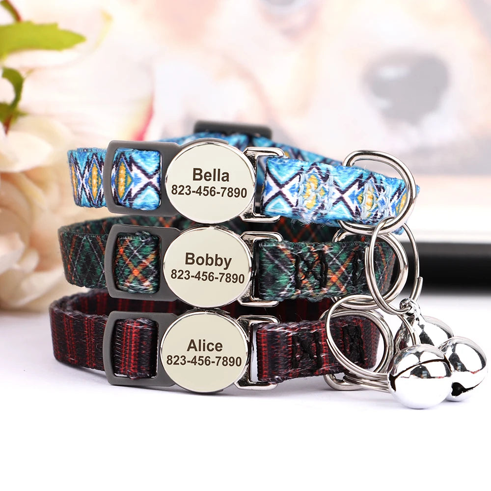 Personalized Adjustable Pet Collar