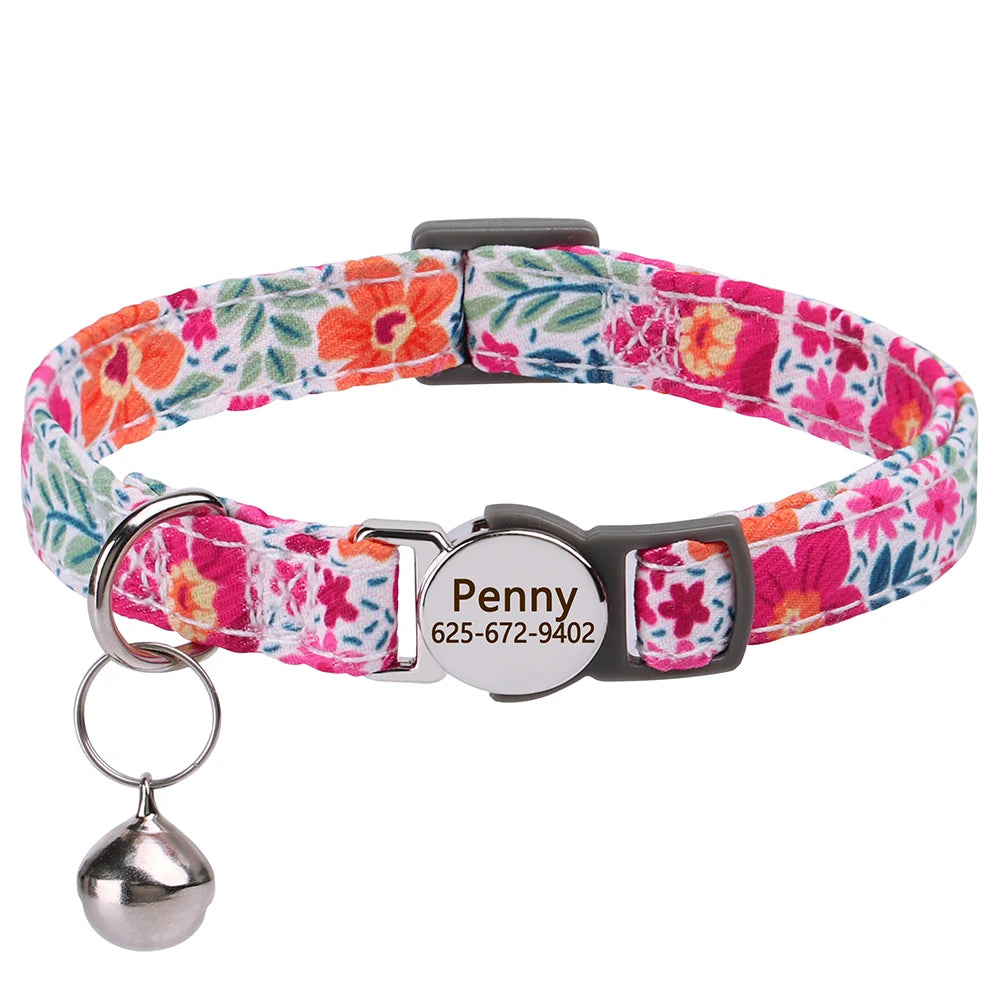 Personalized Adjustable Pet Collar