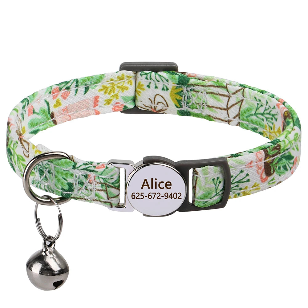 Personalized Adjustable Pet Collar