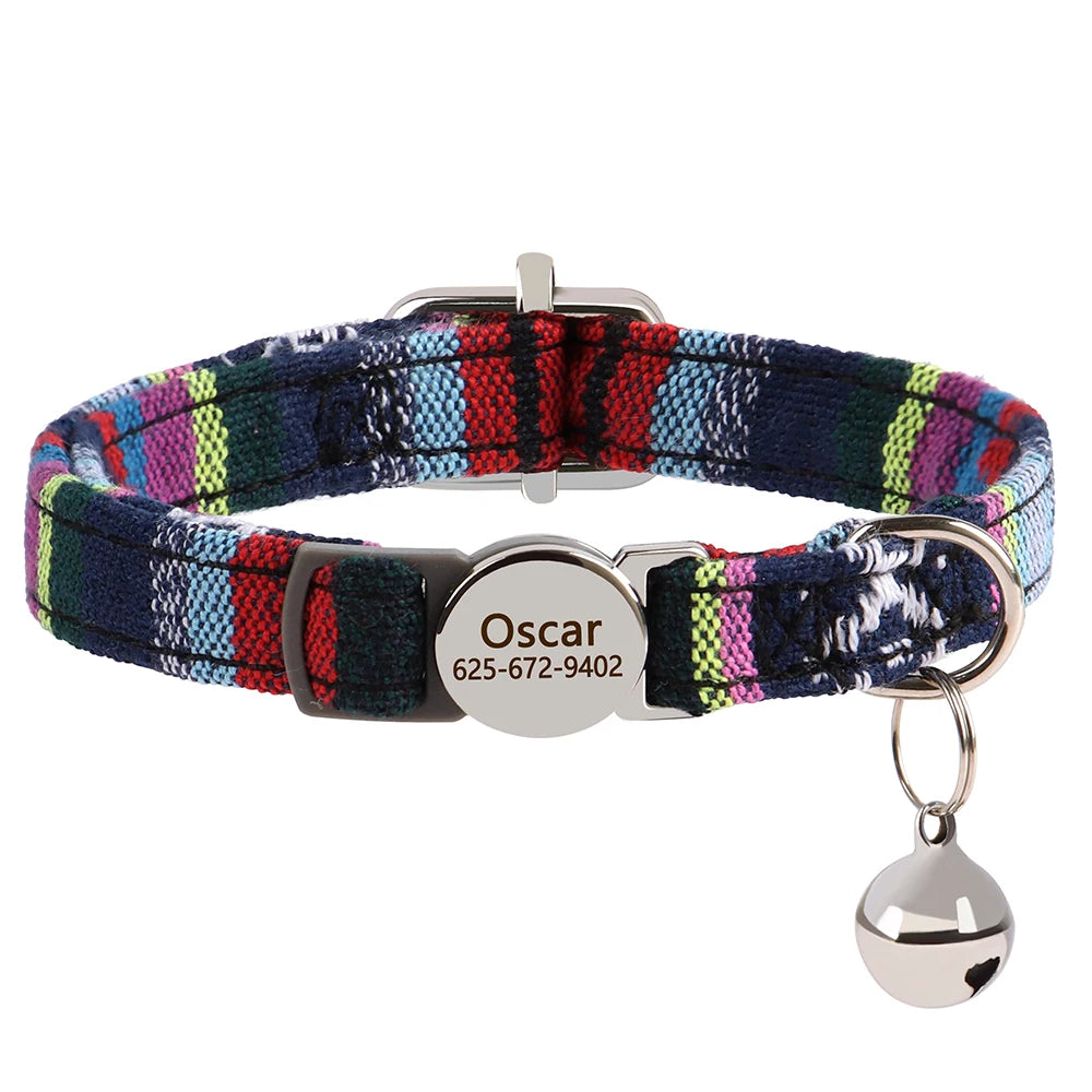 Personalized Adjustable Pet Collar