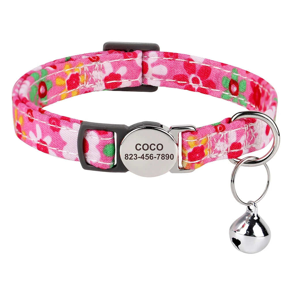 Personalized Adjustable Pet Collar