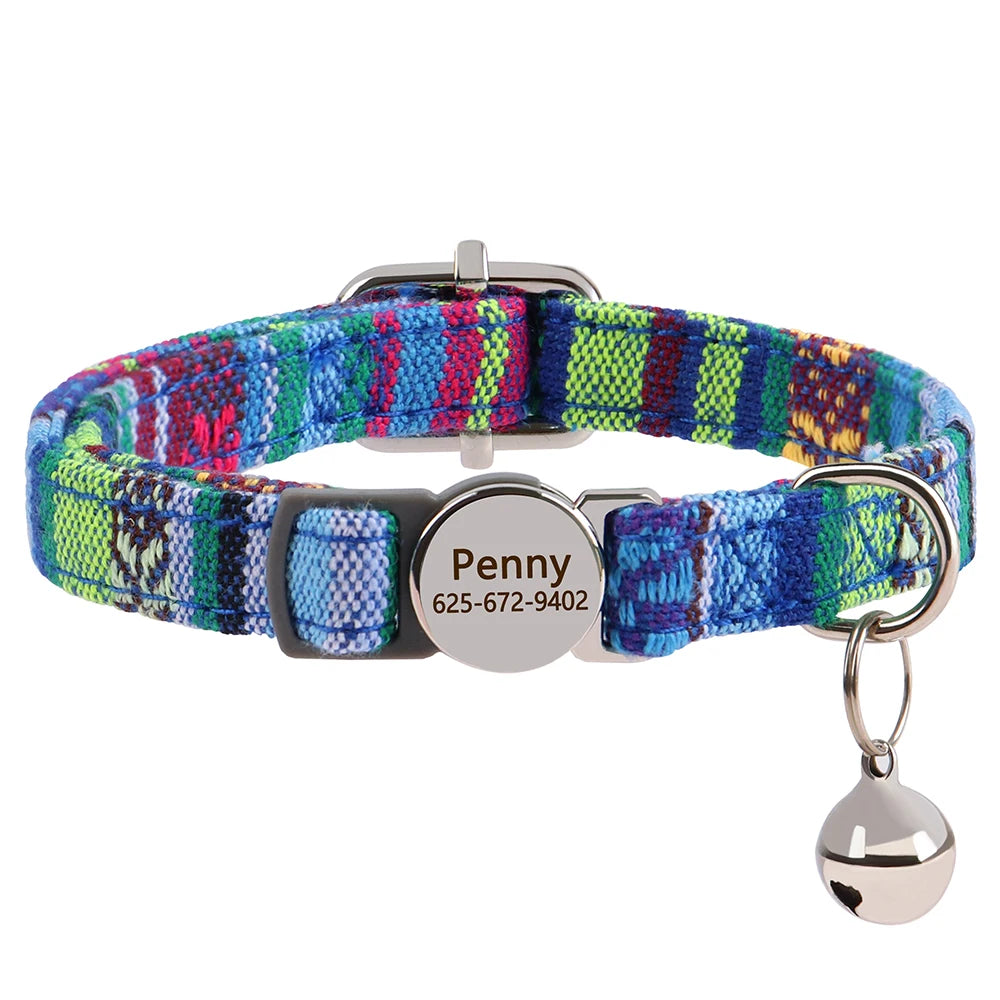 Personalized Adjustable Pet Collar